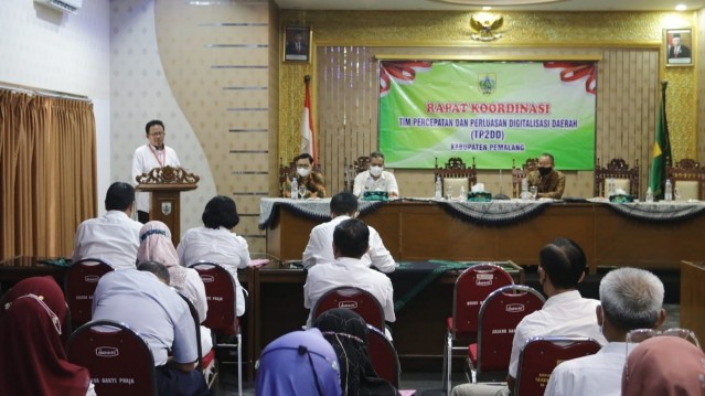 Upayakan Percepatan Dan Perluasan Digitalisasi Daerah Pemkab Gelar